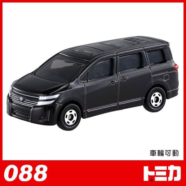 日產ELGRAND(黑)/TM088/TOMICA 088多美 火柴盒小汽車 日產,ELGRAND,(黑,)/TM088,/TOMICA, 088,多美,火柴盒小汽車