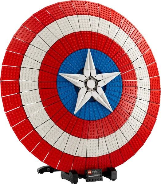 SH-Captain America's Shield(1) LEGO76262 樂高積木 5702017419787,SH,Super Hero,Captain America, Shield,LEGO,76262,樂高,積木,美隊,盾牌