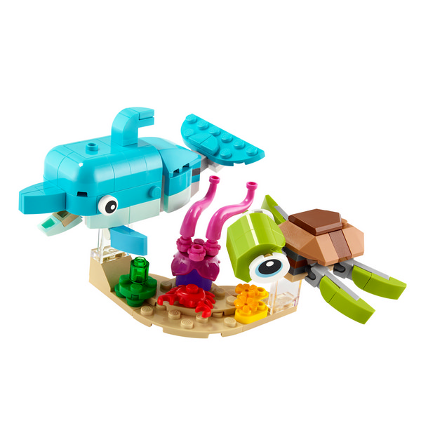 Creator-海豚和烏龜 Creator,海豚和烏龜,LEGO,31128,樂高,積木