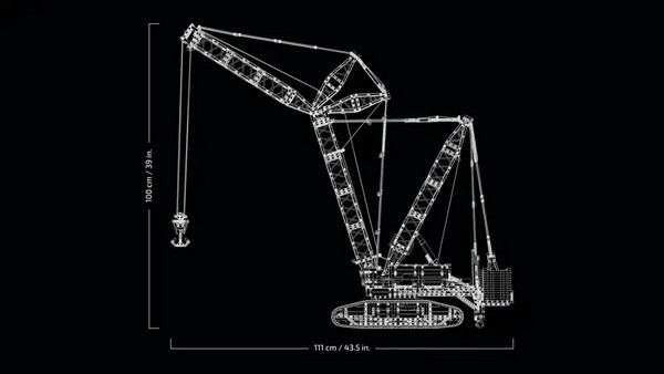 TEC-Liebherr履帶式起重機 LR 13000(1) LEGO42146 樂高積木 TEC,Liebherr,履帶式,起重機,LR 13000,LEGO42146,樂高,積木,5702017156026,LEGO,technic