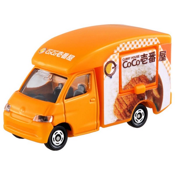 COCO咖哩餐車/TM091A3 多美 火柴盒小汽車 COCO,咖哩,餐車,/TM091A3 ,多美, 火柴盒小汽車