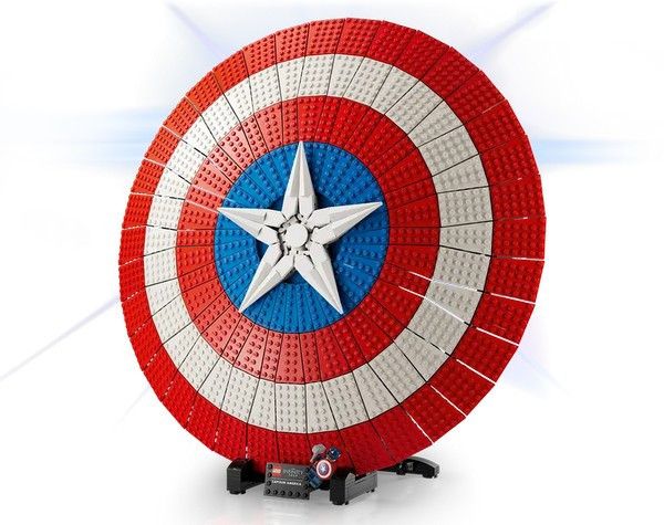 SH-Captain America's Shield(1) LEGO76262 樂高積木 5702017419787,SH,Super Hero,Captain America, Shield,LEGO,76262,樂高,積木,美隊,盾牌