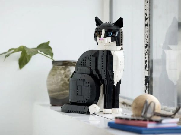 Ideas-賓士貓(2)/L21349 樂高積木 LEGO,Ideas,賓士貓,L21349,樂高積木,Tuxedo Cat,LEGO® Ideas,寵物,cat,貓,大人收藏的樂高