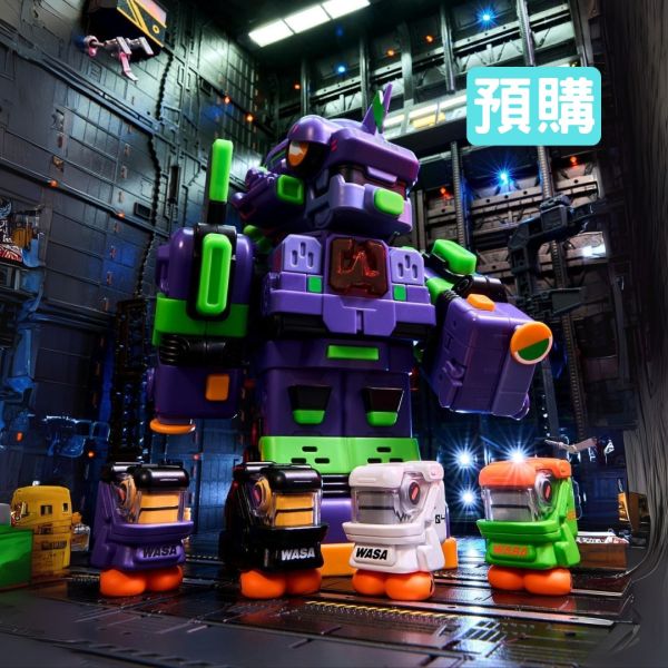 《新世紀福音戰士》× WASA變色龍 超列車合體機器人 聯名 EVANGELION 系列 EVA 初號機 使徒 《新世紀福音戰士》× WASA變色龍 超列車合體機器人 聯名 EVANGELION 系列 EVA 初號機 使徒