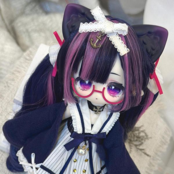 咩綺 Meki【絨絨晚安】四插六 植髮BJD盲盒 Ball-Jointed Doll 可動人偶 造物之心 咩綺 Meki【絨絨晚安】四插六 植髮BJD盲盒 Ball-Jointed Doll 可動人偶 造物之心