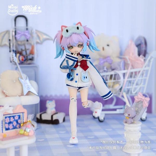 逃跑的星願少女 冒險系列 BJD盲盒 Ball-Jointed Doll 可動人偶 MIRAIDOLLS 未境霓偶 逃跑的星願少女 冒險系列 BJD盲盒 Ball-Jointed Doll 可動人偶 MIRAIDOLLS 未境霓偶