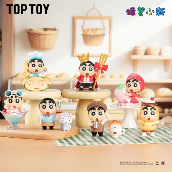 蠟筆小新 美味春日部 TOP TOY 盲盒 蠟筆小新 美味春日部,野原新之助,蠟筆小新 盲盒,小新 公仔