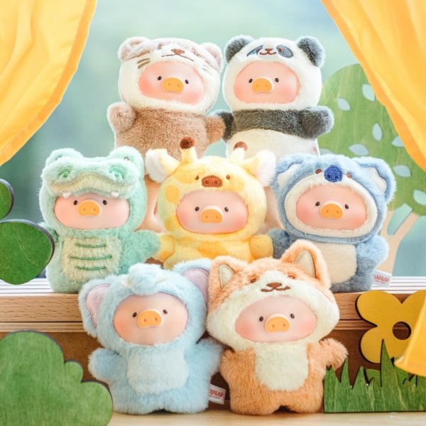 LuLu豬 動物派對 森林劇場 毛絨 吊飾 指偶 LuLu the Piggy Animal Party Puppet Show Toyzeroplus CICI's Story,Toyzeroplus,LULU豬 動物派對,盲盒,上班好朋友,盲盒 專賣,lulu the piggy,52TOYS,LuLu the Piggy Animal Party