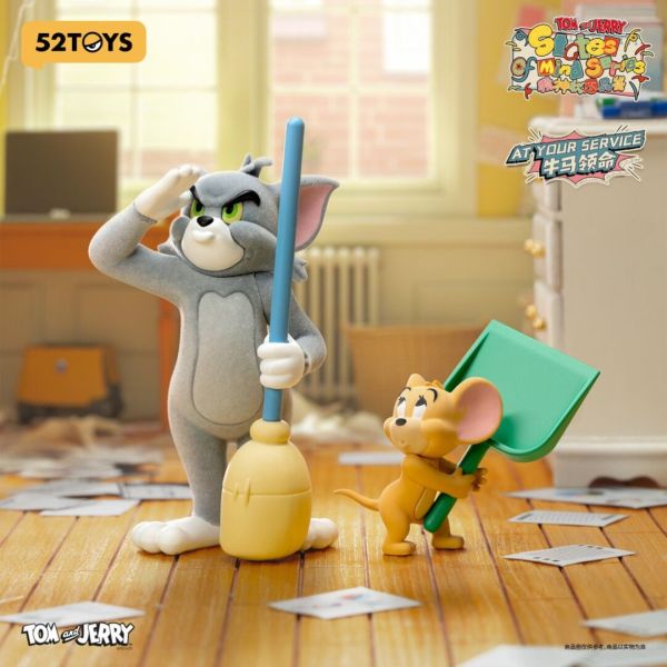 TOM and JERRY 精神狀態品鑑 湯姆貓與傑利鼠 States of Mind 湯姆貓與傑利鼠 精神狀態品鑑,TOM and JERRY States of Mind,貓和老鼠 精神狀態品鑑,52TOYS,盲盒 專賣,上班好朋友