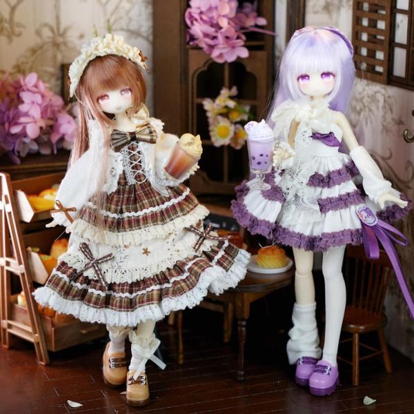 《四季喫茶物語》植髮 BJD盲盒 Ball-Jointed Doll 可動人偶 未語集 momotale 四季喫茶物語 植髮 BJD盲盒 Ball-Jointed Doll 可動人偶 未語集 momotale