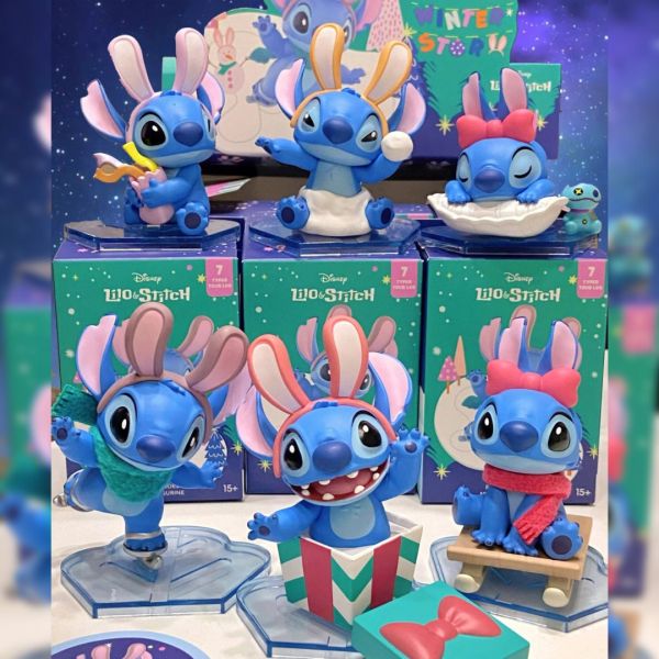 星際寶貝 Stitch 史迪奇 兔兔冬日物語系列 MINISO 盲盒 星際寶貝 Stitch,史迪奇 兔兔冬日物語,MINISO 盲盒