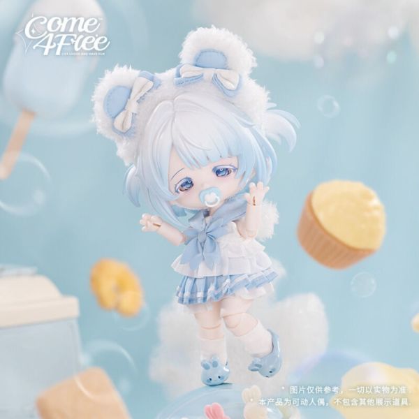 Come4free 奶糕夢境泡芙 12分 BJD娃 盲盒 Ball-Jointed Doll Come4free,奶糕夢境泡芙 BJD,12分 BJD娃 盲盒 Ball-Jointed Doll,上班好朋友,BJD盲盒 專售