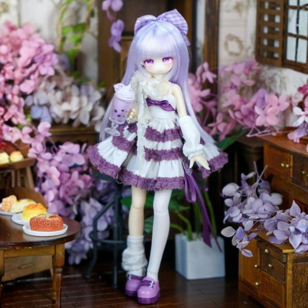 《四季喫茶物語》植髮 BJD盲盒 Ball-Jointed Doll 可動人偶 未語集 momotale 四季喫茶物語 植髮 BJD盲盒 Ball-Jointed Doll 可動人偶 未語集 momotale