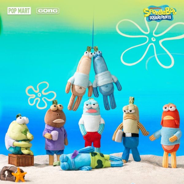 比奇堡的居民們 搞怪毛絨盲盒 Bikini Bottom Buddies 海綿寶寶 SpongeBob POPMART 泡泡瑪特 比奇堡的居民們 搞怪毛絨盲盒 Bikini Bottom Buddies 海綿寶寶 SpongeBob POPMART 泡泡瑪特
