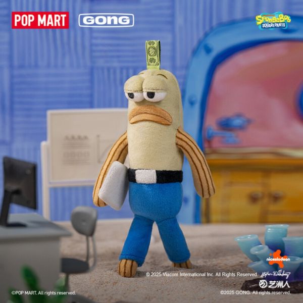 比奇堡的居民們 搞怪毛絨盲盒 Bikini Bottom Buddies 海綿寶寶 SpongeBob POPMART 泡泡瑪特 比奇堡的居民們 搞怪毛絨盲盒 Bikini Bottom Buddies 海綿寶寶 SpongeBob POPMART 泡泡瑪特