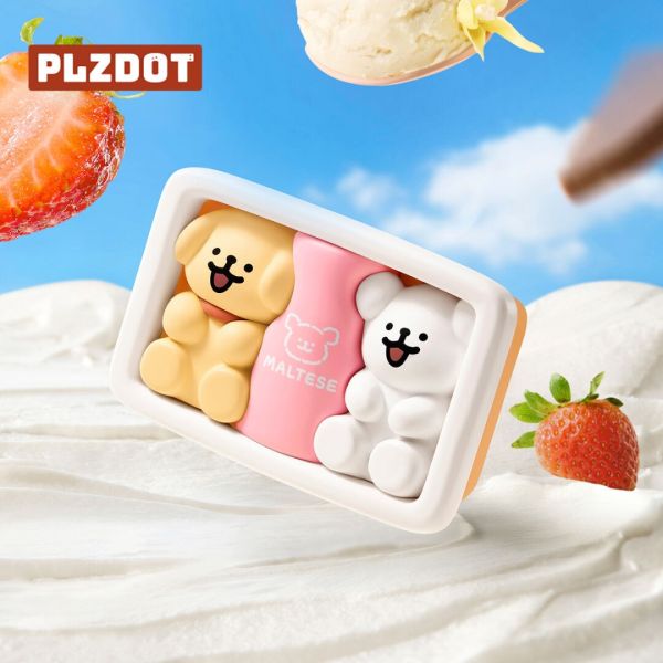 Maltese 線條小狗 夏日冰激凌 夏日冰淇淋 PLZDOT 迷你盲盒 Maltese 線條小狗,線條小狗 夏日冰激凌,線條小狗 夏日冰淇淋,PLZDOT 盲盒,線條小狗盲盒,上班好朋友,盲盒 專賣