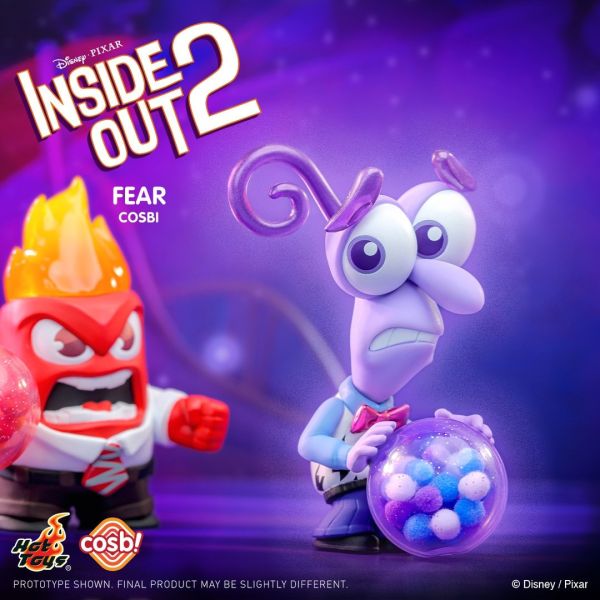 Hot toys《腦筋急轉彎2》迷你珍藏人偶 cosbi Inside Out 2 盲盒 Hot toys 腦筋急轉彎2,迷你珍藏人偶,cosbi Inside Out 2,盲盒