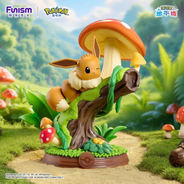 Pokémon 悠享吧 伊布 精靈寶可夢 Funism 玩樂主義 Pokémon 精靈 寶可夢,悠享吧伊布,伊布盲盒,Funism 玩樂主義,仙子伊布,伊布,水伊布,冰伊布