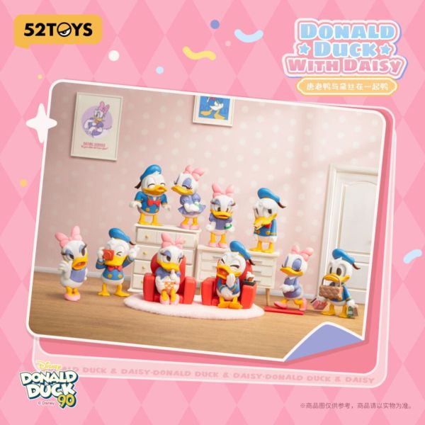 迪士尼 唐老鴨與黛西在一起鴨 DISNEY Donald Duck with Daisy 52TOYS 迪士尼 唐老鴨與黛西在一起鴨 DISNEY Donald Duck with Daisy 52TOYS