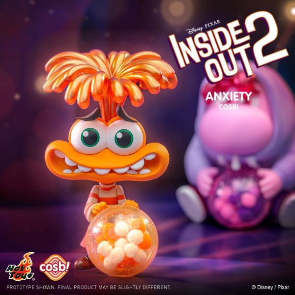 Hot toys《腦筋急轉彎2》迷你珍藏人偶 cosbi Inside Out 2 盲盒 Hot toys 腦筋急轉彎2,迷你珍藏人偶,cosbi Inside Out 2,盲盒