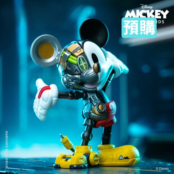 迪士尼 米奇和朋友們 半機械系列 Disney Mickey and friends Cyborg 迪士尼 米奇和朋友們 半機械系列,Disney Mickey and friends Cyborg,52TOYS 盲盒,上班好朋友,盲盒專賣