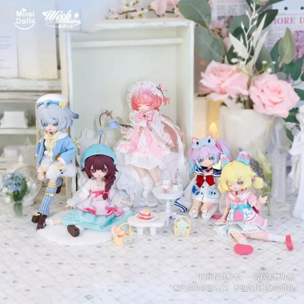 逃跑的星願少女 冒險系列 BJD盲盒 Ball-Jointed Doll 可動人偶 MIRAIDOLLS 未境霓偶 逃跑的星願少女 冒險系列 BJD盲盒 Ball-Jointed Doll 可動人偶 MIRAIDOLLS 未境霓偶