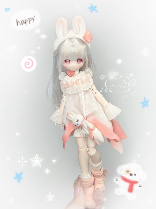 《可愛怪談》8分 搪膠 植髮 BJD娃 不可食用人偶 BJD盲盒 Ball-Jointed Doll 可動人偶 可愛怪談 8分 搪膠 植髮 BJD娃 不可食用人偶 BJD盲盒 Ball-Jointed Doll 可動人偶,不可食用人偶BJD