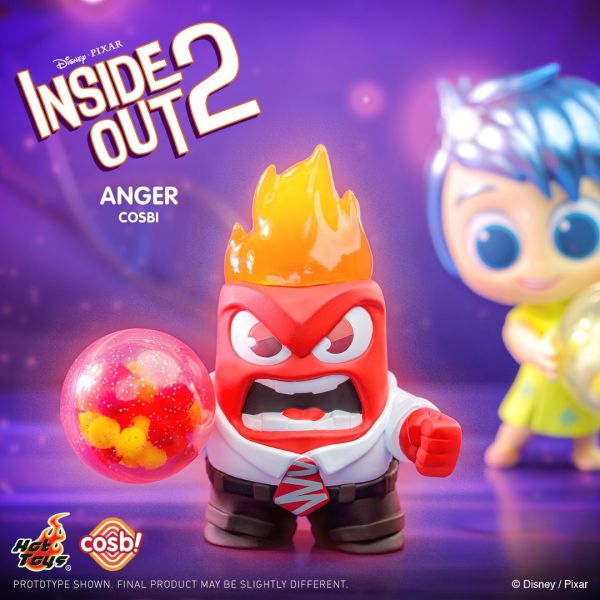 Hot toys《腦筋急轉彎2》迷你珍藏人偶 cosbi Inside Out 2 盲盒 Hot toys 腦筋急轉彎2,迷你珍藏人偶,cosbi Inside Out 2,盲盒