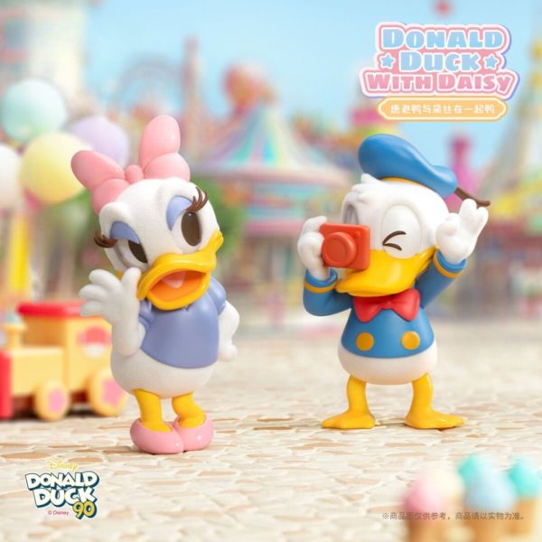迪士尼 唐老鴨與黛西在一起鴨 DISNEY Donald Duck with Daisy 52TOYS 迪士尼 唐老鴨與黛西在一起鴨 DISNEY Donald Duck with Daisy 52TOYS