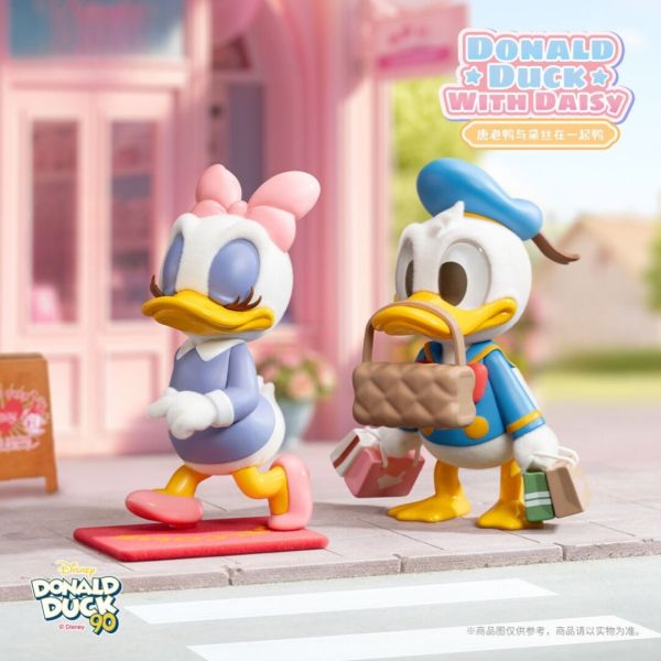 迪士尼 唐老鴨與黛西在一起鴨 DISNEY Donald Duck with Daisy 52TOYS 迪士尼 唐老鴨與黛西在一起鴨 DISNEY Donald Duck with Daisy 52TOYS