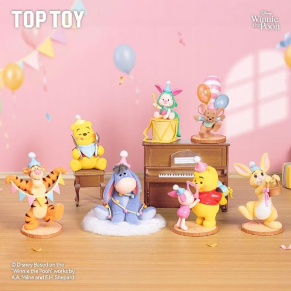 迪士尼 小熊維尼 狂歡派對 Winnie the Pooh Fun Party TOP TOY 植絨盲盒 小熊維尼狂歡派對盲盒,小熊維尼 盲盒,迪士尼 盲盒,Winnie the Pooh Fun Party,TOP TOY 盲盒,TOP TOY 植絨 盲盒
