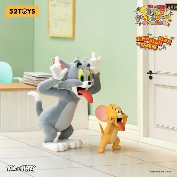 TOM and JERRY 精神狀態品鑑 湯姆貓與傑利鼠 States of Mind 湯姆貓與傑利鼠 精神狀態品鑑,TOM and JERRY States of Mind,貓和老鼠 精神狀態品鑑,52TOYS,盲盒 專賣,上班好朋友
