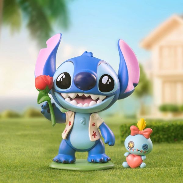 迪士尼 史迪奇 玩鬧約會系列 Disney Stitch 泡泡瑪特 POP MART 迪士尼 DISNEY,史迪奇 玩鬧約會,Stitch on a Date,泡泡瑪特 POP MART,盲盒,盒玩,公仔,迪士尼 盲 盒