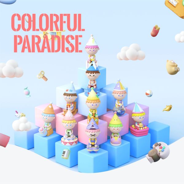 ECTOYS × TOYCity PAN繽紛樂園 Colorful Paradise by GROVEE ECTOYS,TOYCity,PAN,繽紛樂園,Colorful Paradise,GROVEE