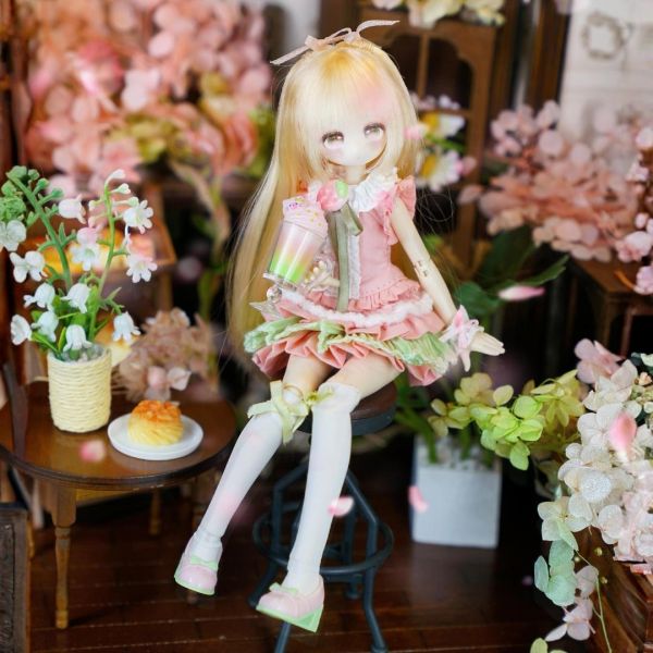 《四季喫茶物語》植髮 BJD盲盒 Ball-Jointed Doll 可動人偶 未語集 momotale 四季喫茶物語 植髮 BJD盲盒 Ball-Jointed Doll 可動人偶 未語集 momotale