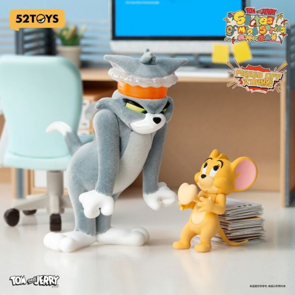 TOM and JERRY 精神狀態品鑑 湯姆貓與傑利鼠 States of Mind 湯姆貓與傑利鼠 精神狀態品鑑,TOM and JERRY States of Mind,貓和老鼠 精神狀態品鑑,52TOYS,盲盒 專賣,上班好朋友