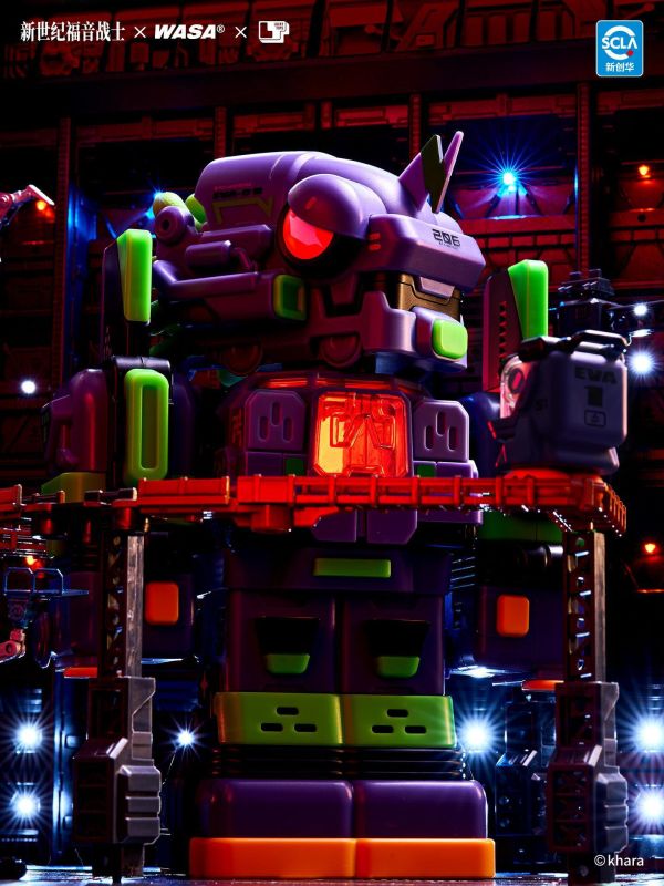 《新世紀福音戰士》× WASA變色龍 超列車合體機器人 聯名 EVANGELION 系列 EVA 初號機 使徒 《新世紀福音戰士》× WASA變色龍 超列車合體機器人 聯名 EVANGELION 系列 EVA 初號機 使徒