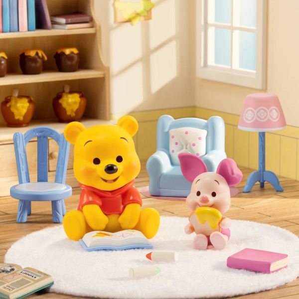 小熊維尼 宅家時刻 Winnie the Pooh DISNEY 迪士尼 盲盒 小熊維尼盲盒,小熊維尼 宅家時刻 盲盒,維尼 盲盒,維尼宅家時刻,Winnie the Pooh ,DISNEY 盲盒,植絨 盲盒