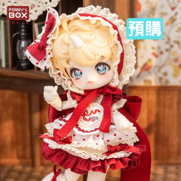 潘妮的寶盒 × 桉涂ANTU 三周年紀念款 6分BJD娃 潘妮的寶盒 三周年紀念款,桉涂,潘妮三周年,潘妮 紀念款,潘妮 獸體,BJD娃,盲盒,Ball-Jointed Doll,上班好朋友,盲盒 專售,6分BJD