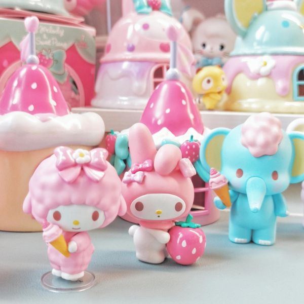 My Melody & My Sweet Piano 過家家 美樂蒂&小羊 Piano 三麗鷗 Sanrio 三麗鷗家族,美樂蒂&小羊 Piano,MY MELODY 過家家 盲盒,Sanrio,My Melody,盲盒,盒玩