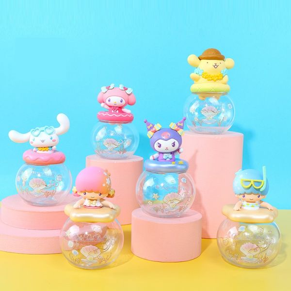 Sanrio 三麗鷗 海洋珍珠 收納罐 系列 盲盒 Sanrio 三麗鷗 家族 海洋珍珠 收納罐系列,盲盒