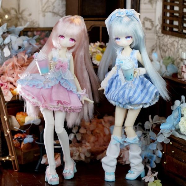 《四季喫茶物語》植髮 BJD盲盒 Ball-Jointed Doll 可動人偶 未語集 momotale 四季喫茶物語 植髮 BJD盲盒 Ball-Jointed Doll 可動人偶 未語集 momotale