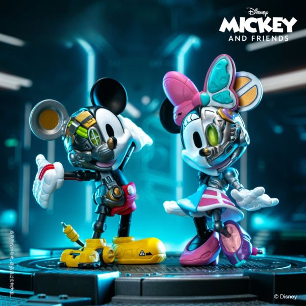 迪士尼 米奇和朋友們 半機械系列 Disney Mickey and friends Cyborg 迪士尼 米奇和朋友們 半機械系列,Disney Mickey and friends Cyborg,52TOYS 盲盒,上班好朋友,盲盒專賣