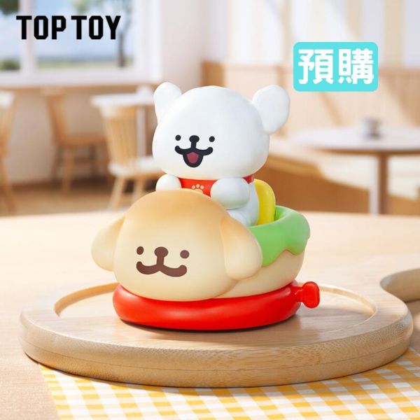Maltese 線條小狗 烘焙日記 可動公仔 TOP TOY 盲盒 Maltese 線條小狗 烘焙日記 可動公仔 TOP TOY 盲盒