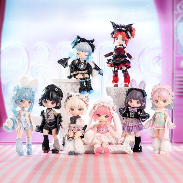 LIRORO 莉洛洛 二進制 甜心系列 12分 BJD娃 盲盒 Ball-Jointed Doll 莉洛洛 二進制,莉洛洛,LIRORO可動人偶 盲盒,莉洛洛 BJD,盲盒,Ball-Jointed Doll,上班好朋友,盲盒 專售