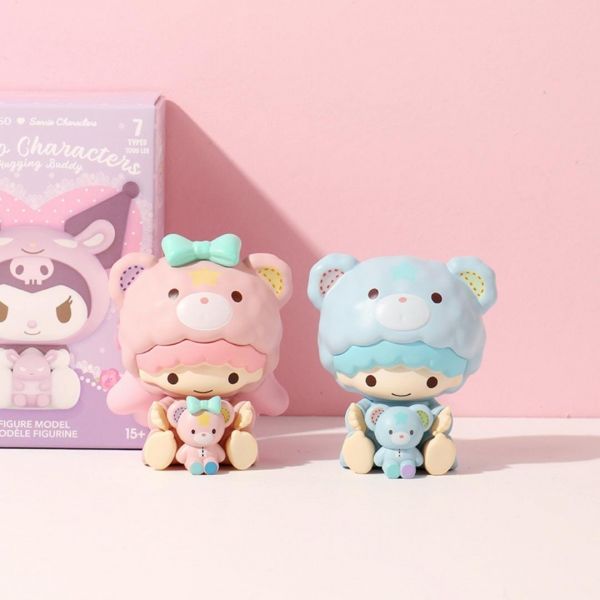 MINISO 三麗鷗 Sanrio 抱抱小伙伴系列 MINISO 三麗鷗,Sanrio 抱抱小伙伴系列,盲盒,盒玩,公仔