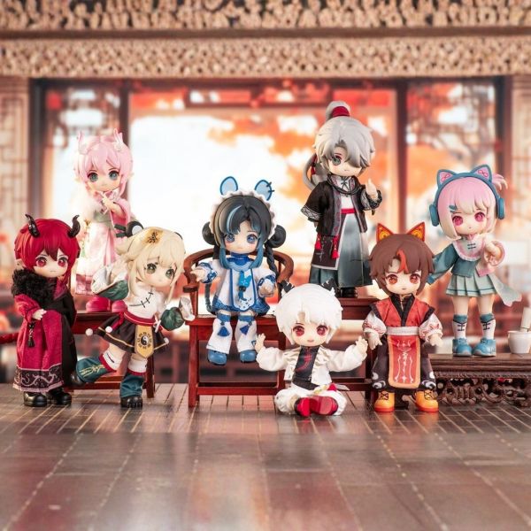 NAGI 獸仔 雲墟記系列 GSC MJD 12分 可動人偶 盲盒 NAGI 獸仔,獸仔 雲墟記,12分 BJD娃盲盒,Ball-Jointed Doll,gsc 好微笑,ob11,MJD人偶,上班好朋友,盲盒 專售