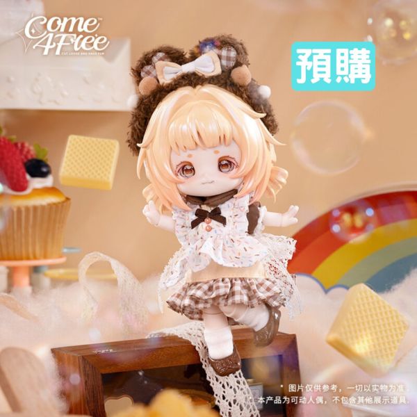 Come4free 奶糕夢境泡芙 12分 BJD娃 盲盒 Ball-Jointed Doll Come4free,奶糕夢境泡芙 BJD,12分 BJD娃 盲盒 Ball-Jointed Doll,上班好朋友,BJD盲盒 專售