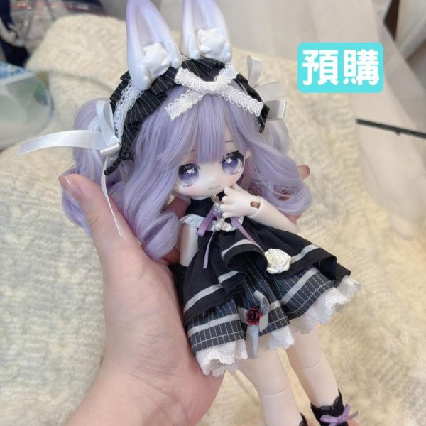 咩綺 Meki【絨絨晚安】四插六 植髮BJD盲盒 Ball-Jointed Doll 可動人偶 造物之心 咩綺 Meki【絨絨晚安】四插六 植髮BJD盲盒 Ball-Jointed Doll 可動人偶 造物之心