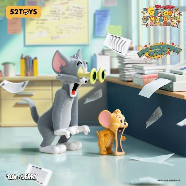 TOM and JERRY 精神狀態品鑑 湯姆貓與傑利鼠 States of Mind 湯姆貓與傑利鼠 精神狀態品鑑,TOM and JERRY States of Mind,貓和老鼠 精神狀態品鑑,52TOYS,盲盒 專賣,上班好朋友